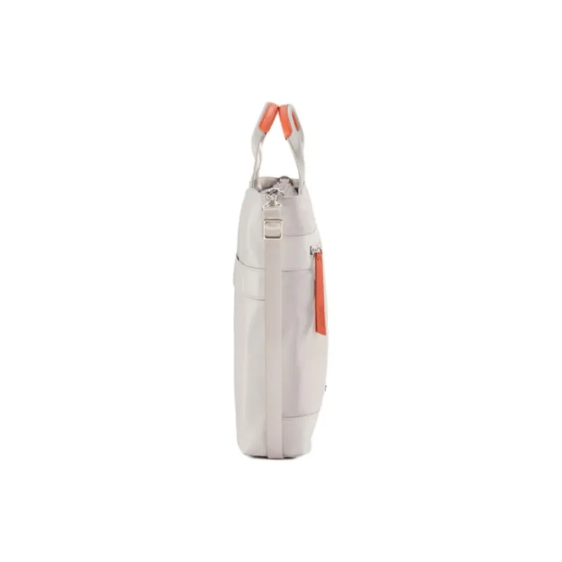 AMERICAN TOURISTER Polyester Tote Bag, Shopping Bag, Shoulder Bag, Crossbody Bag, Handbag Unisex Taupe-3