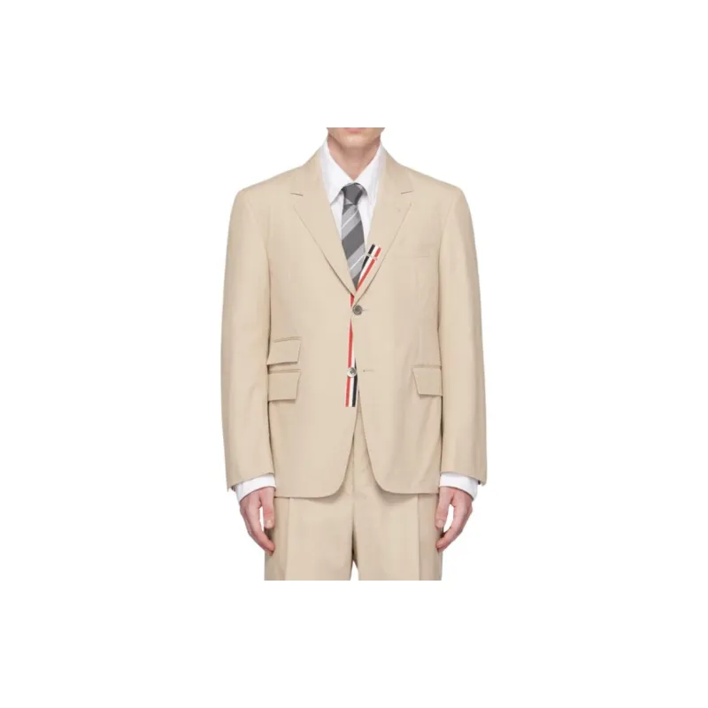 THOM BROWNE Single Breasted Tailored Blazer-2