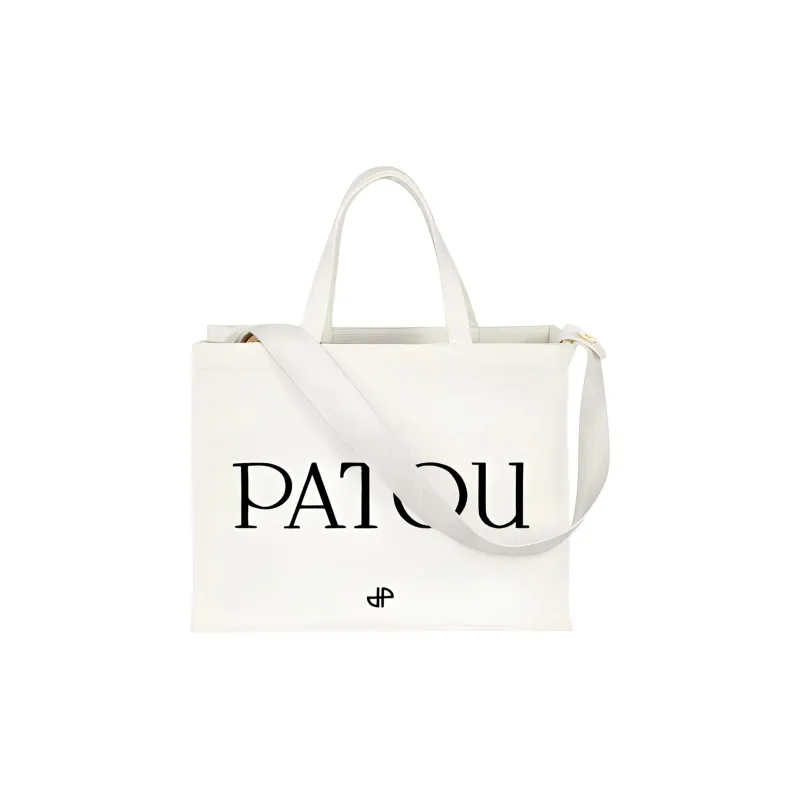 Patou Logo Printed Top Handle Bag-1