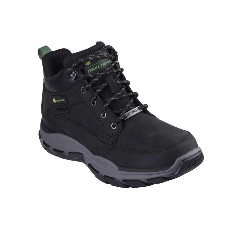 John Deere x Skechers Respected-Boswell Slip-Resistant Water-Resistant Mid-Top Outdoor Shoes Men's Black-2