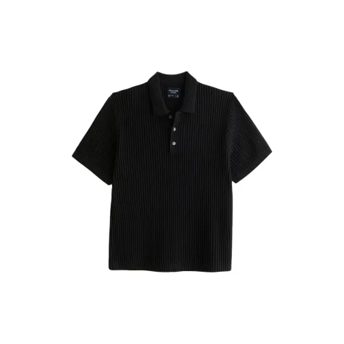 Abercrombie＆Fitch Polo Shirts Men Black