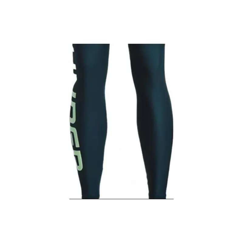 Under Armour HeatGear Yoga Pants Women's Light Gray Blue-5