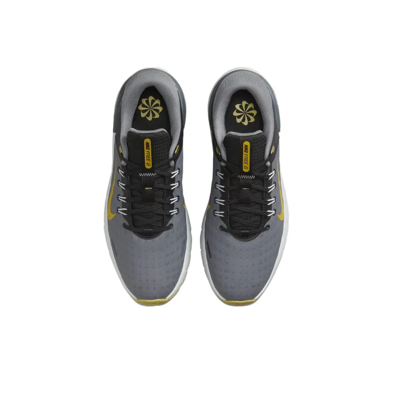 Nike Free Golf Anti Slip Wear Resistant Low Top Golf Shoes Unisex Gray Black-3