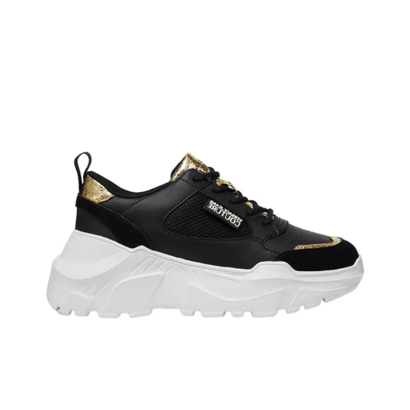 VERSACE JEANS Couture Speedtrack Leather Sneakers-1