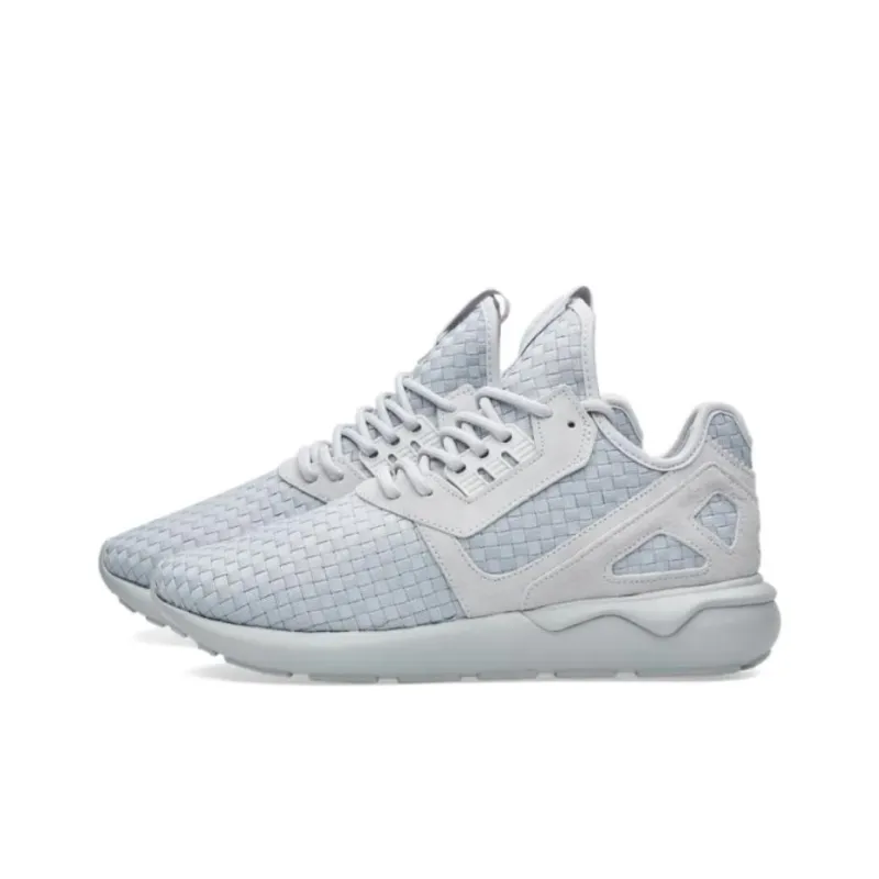 Adidas Originals Tubular Runner Anti Slip Wear Resistant Low Top Running Shoes Unisex White-1