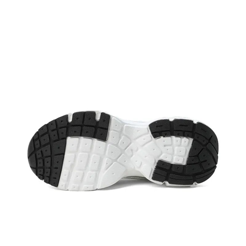LPMX Anti Slip Wear Resistant Low Top Casual Running Shoes Men's White Gray-4