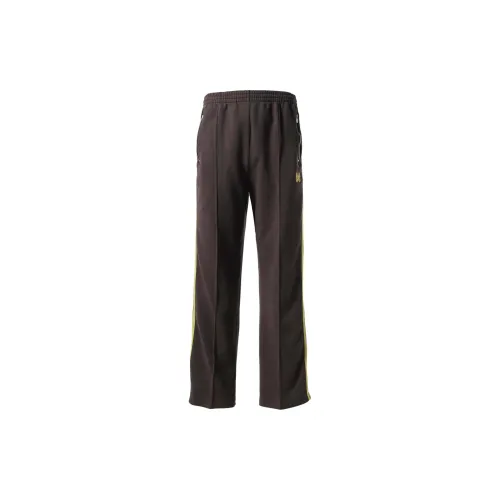 Needles NUBIAN Co-brand Knitted Sweatpants Unisex Brown