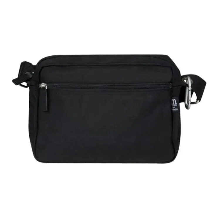 Marimekko Nylon Crossbody Bag Shoulder Bag Unisex Black-2