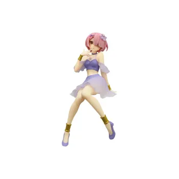 FURYU Ram Re Zero Starting Life In Another World Shimmery Party Instant Noodle Press Bonus Gifts Purple