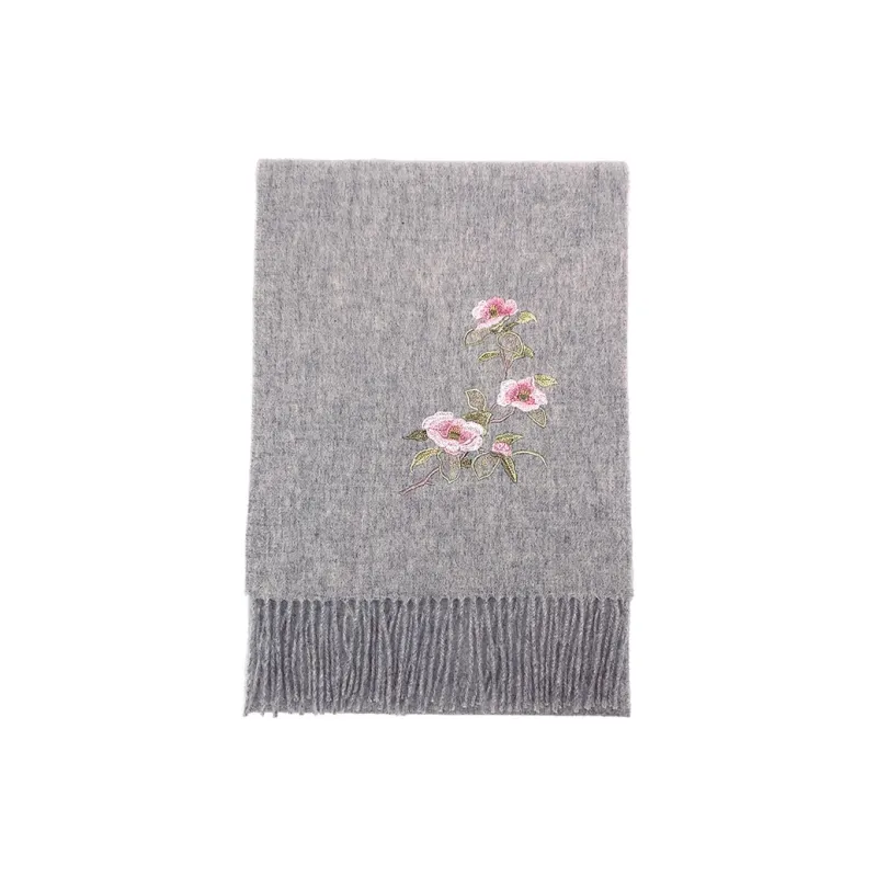 Hang Silk Road Wool Knit Scarves Women's-2