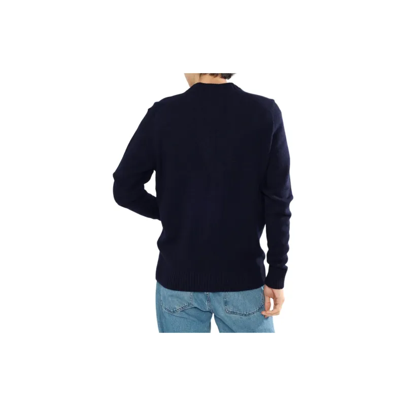 Maison Kitsune Knitwear Men's Marine Blue-3