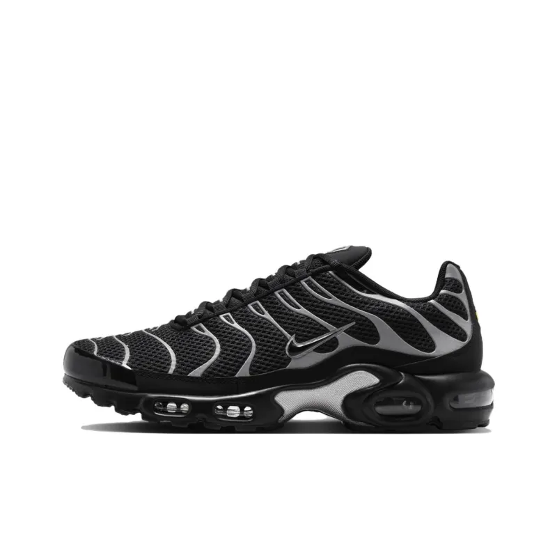 Nike Air Max Plus Premium Black Reflective Silver-0