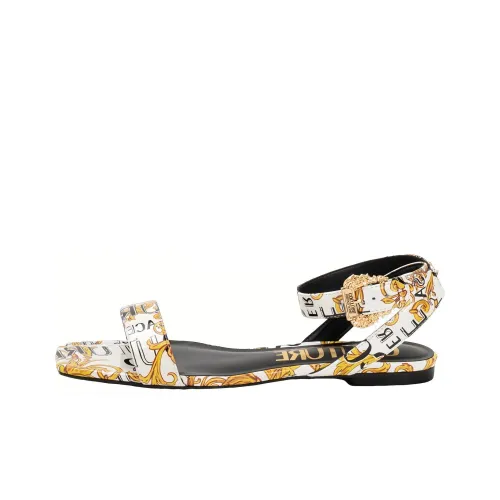 VERSACE JEANS Couture Baroque Pattern-print 70mm Sandals