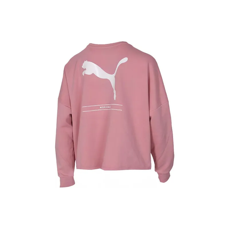 PUMA Sweatshirts Women's Wedding Pink-1