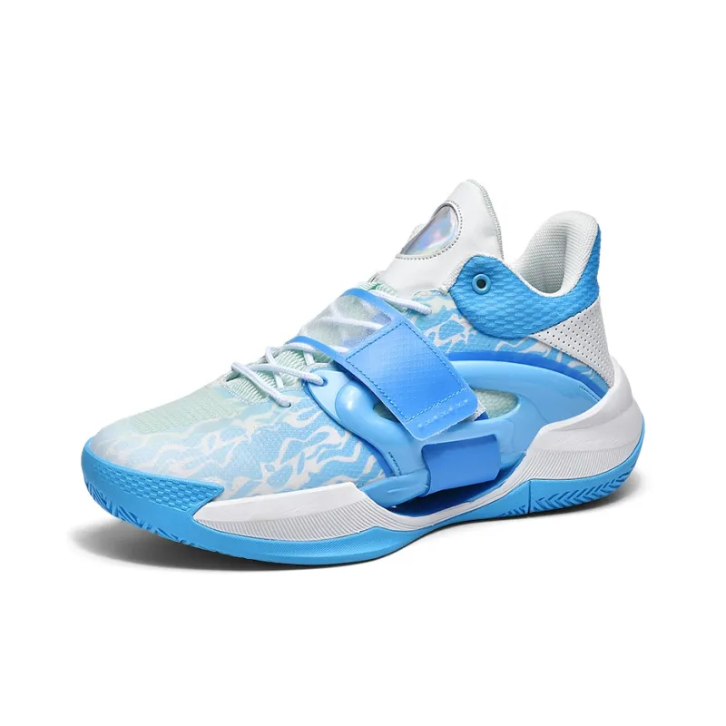 MUSNODO Rebound Reflective With High Visibility High Top Basketball Shoes Unisex-1