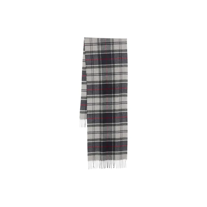BARBOUR Tartan Fringed Scarf-0