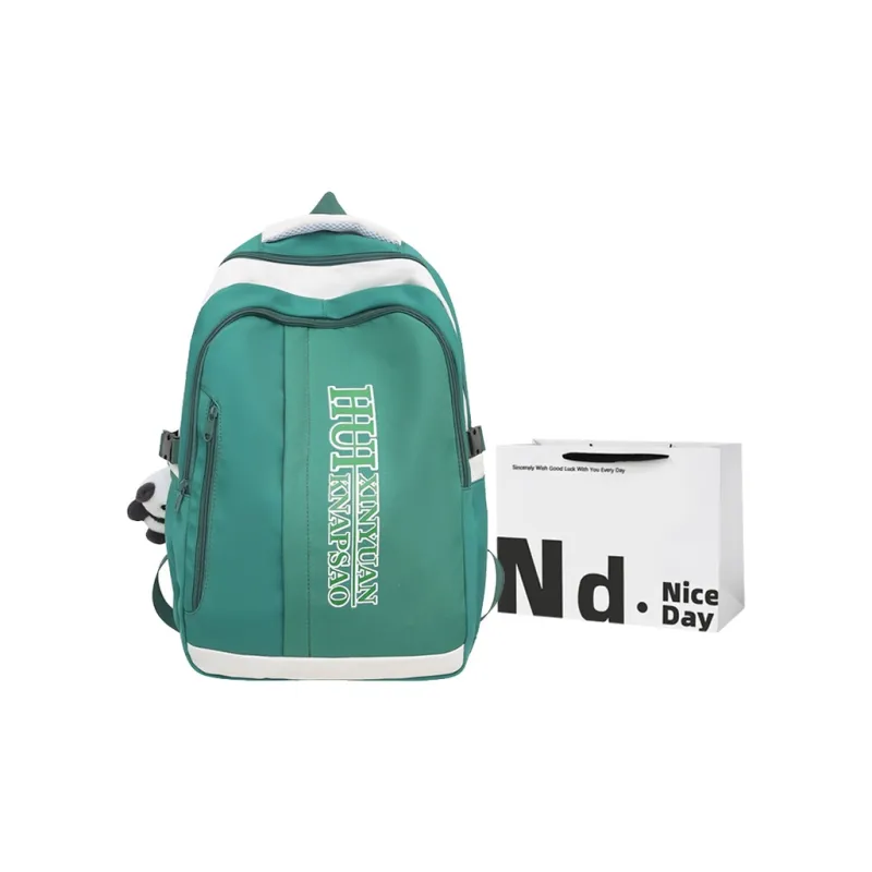 SWIMADE Nylon Backpack Regular Unisex Black/Yellow/Blue/Green/Red-12