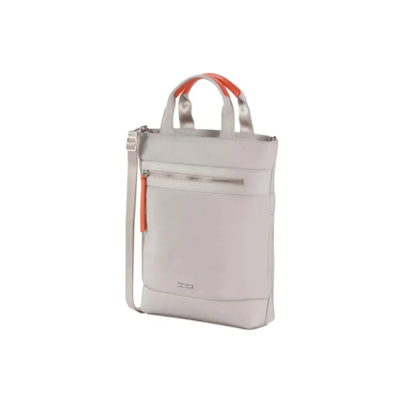 AMERICAN TOURISTER Polyester Tote Bag, Shopping Bag, Shoulder Bag, Crossbody Bag, Handbag Unisex Taupe-1