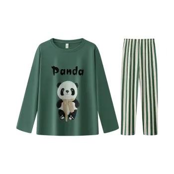 Lan Miao Pajama Set Men's Green
