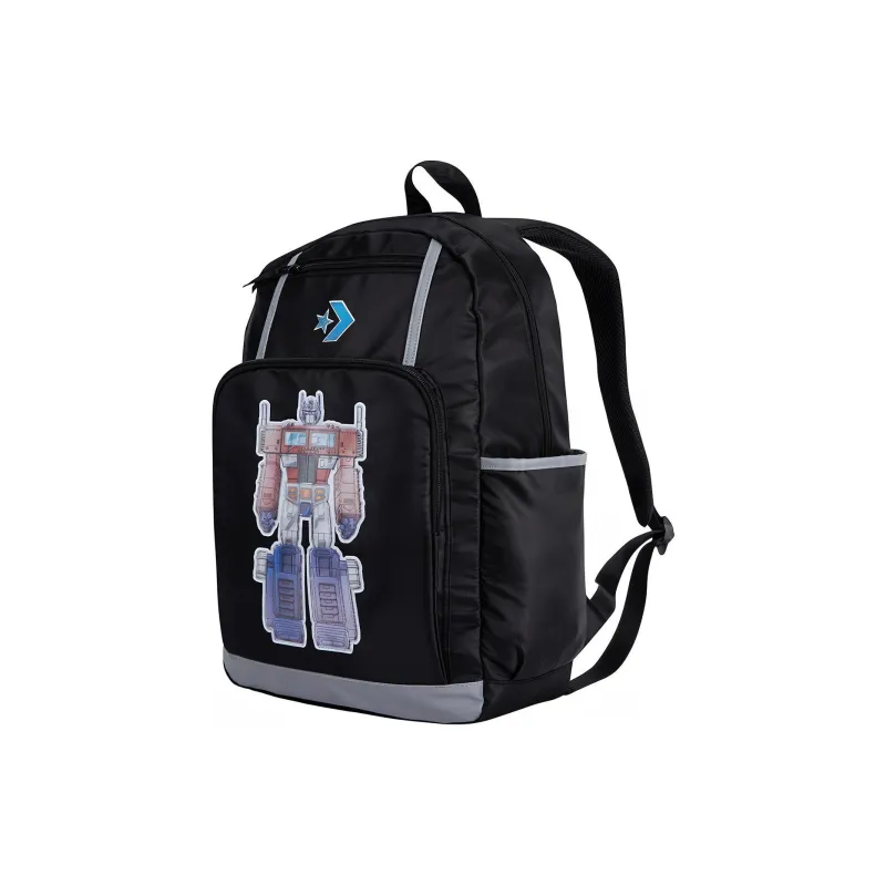 Converse Transformers Co branded Model Polyester Backpack Regular Jet Black-1