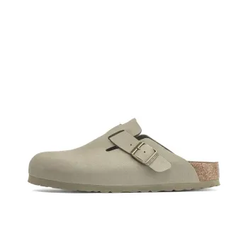 Birkenstock EVA Abrasion Resistant Wrap toe Slippers Unisex Khaki Narrow Fit