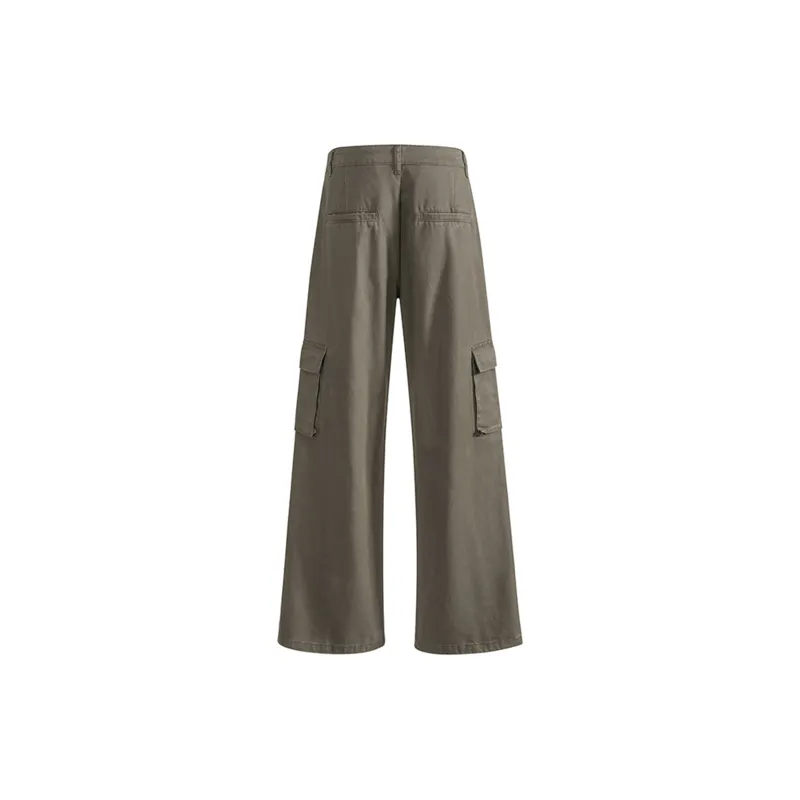 Wen Shan Casual Pants Women's Dark Wheat-1