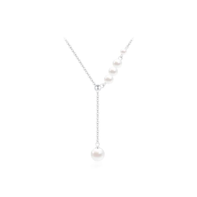 PRETTY DIARY 999 Fine Silver Necklaces Women's-0