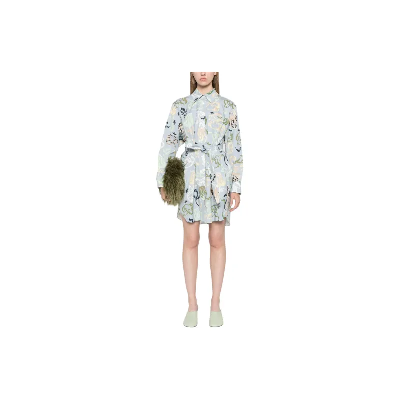 Lanvin Floral print Mini Dress-1