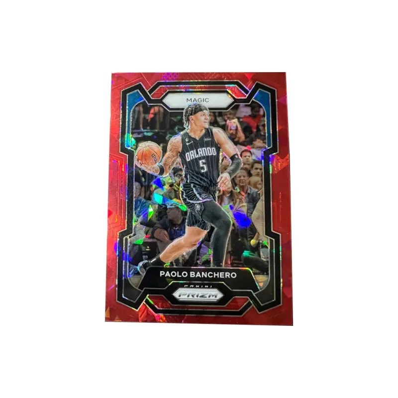 PANINI Magic Core Banchero Draft Pick Prizm Collection Red Ice Flake Player Card Rare Card Sports Cards 1 Pc-0