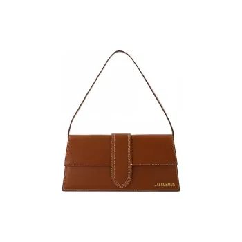 Jacquemus Cotton One Shoulder Handbag Women's Brown