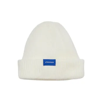 DECATHLON Acrylic Polystyrene Beanies Unisex Ecru