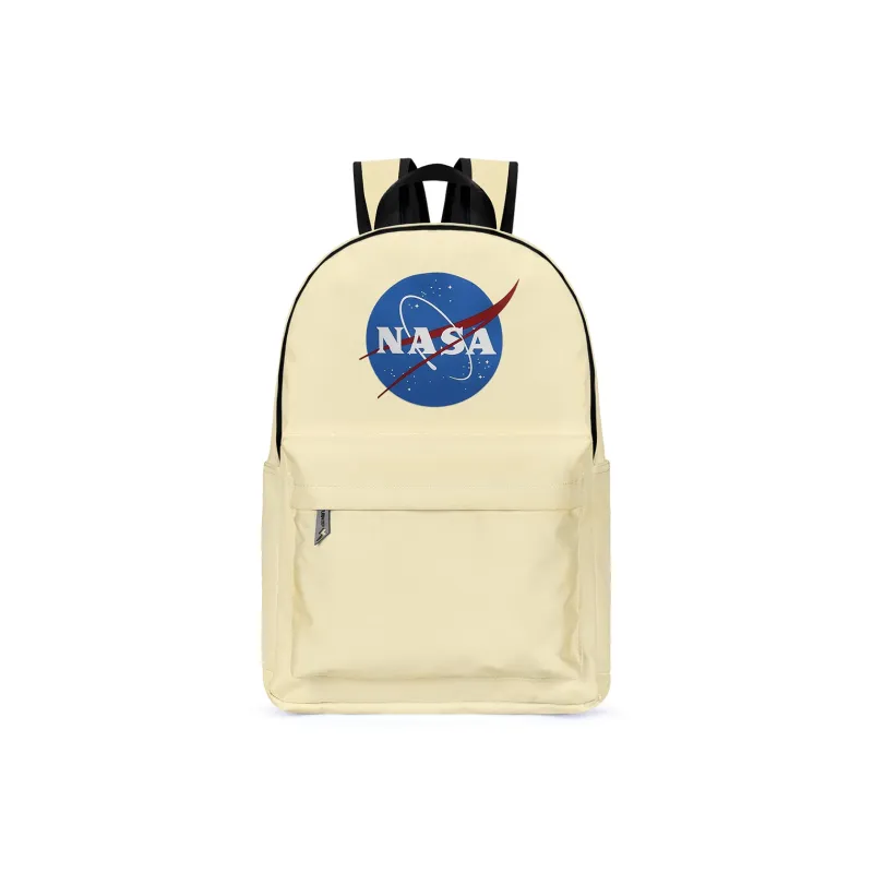 TURN UP X NASA Collaboration Nylon Computer Backpack Regular Unisex Ecru-43