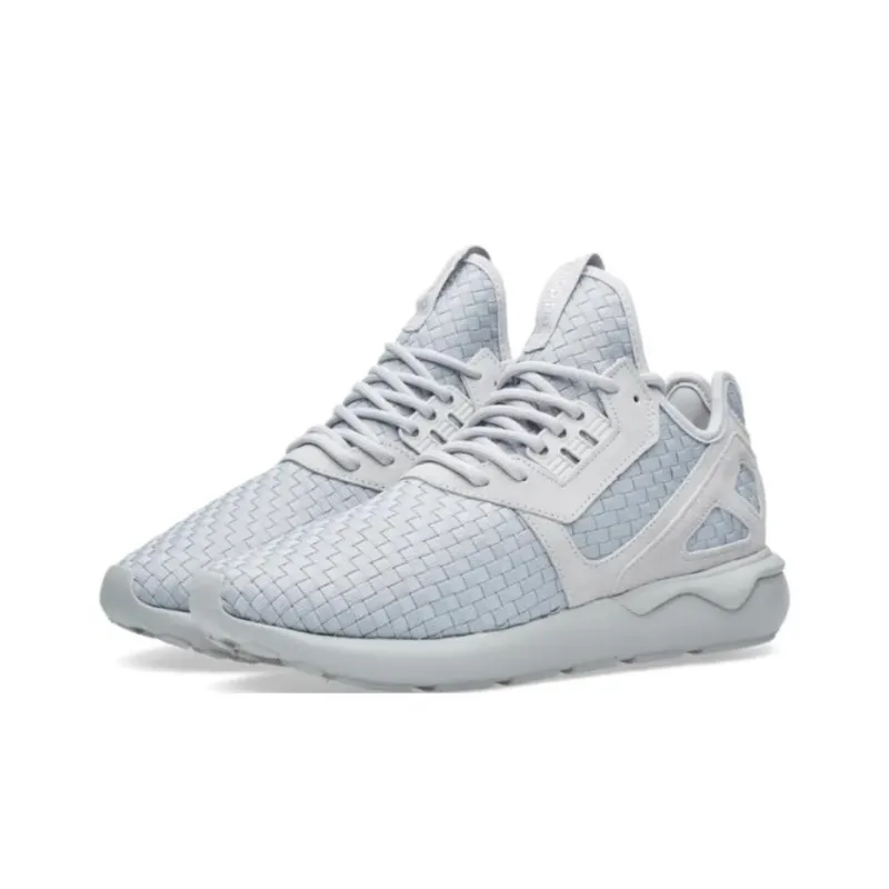 Adidas Originals Tubular Runner Anti Slip Wear Resistant Low Top Running Shoes Unisex White-2