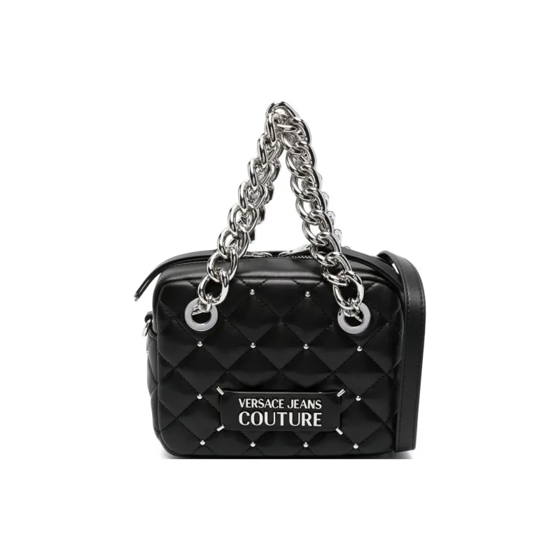 VERSACE JEANS COUTURE Polyurethane Handbag Women's Black-1