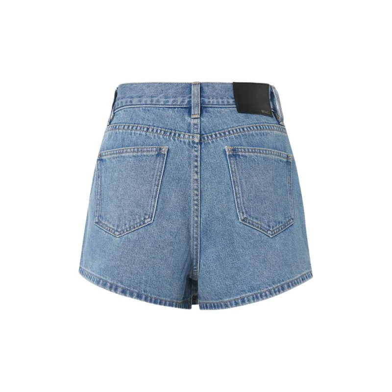 MOCO Denim Shorts Women's Denim Blue-1