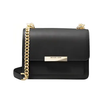 MICHAEL KORS Cow Leather Shoulder Bag, Crossbody Bag Extra Small Women's Black