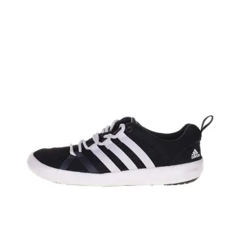 Adidas Anti-Slip Wear-Resistant Low-Top Outdoor Shoes Unisex Black