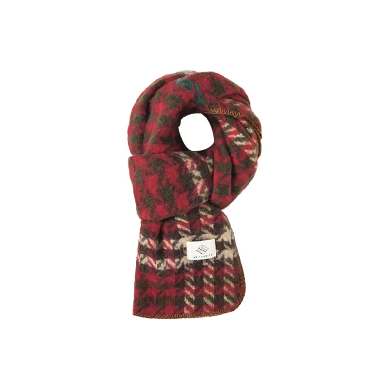 CARTELO Faux Cashmere Knit Scarves Unisex-0