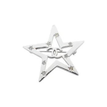 CHANEL Pre-Owned 1986-1988 Star Brooch
