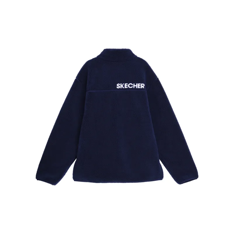 Skechers Velvet feel Coat Men's Medieval Blue-1