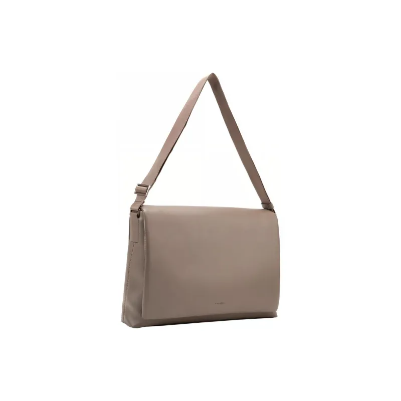 CALVIN KLEIN Synthetic Material Crossbody Bag, Shoulder Bag Men's Taupe-3