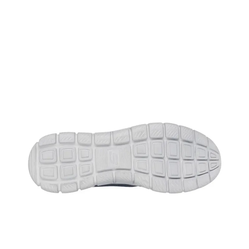 Skechers Skechers Track Breathable And Wear resistant Low Top Casual Shoes Men's Blue-4