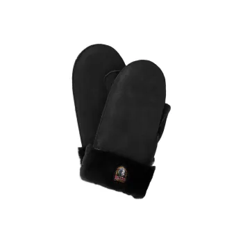 PARAJUMPERS Sheepskin/Shearling Gloves Women's Black