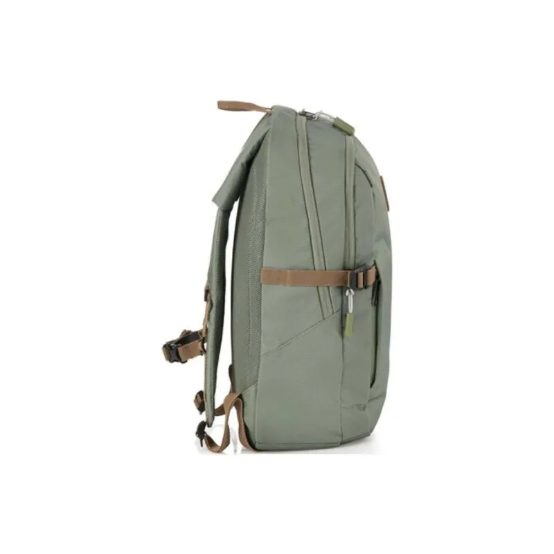 AMERICAN TOURISTER Polyester Backpack Unisex Olive Green-3