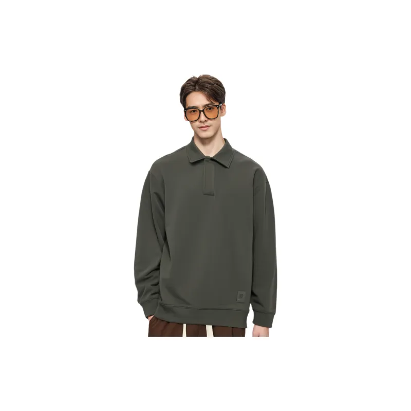 LiNing Sweatshirt Men's Obsidian Gray-2