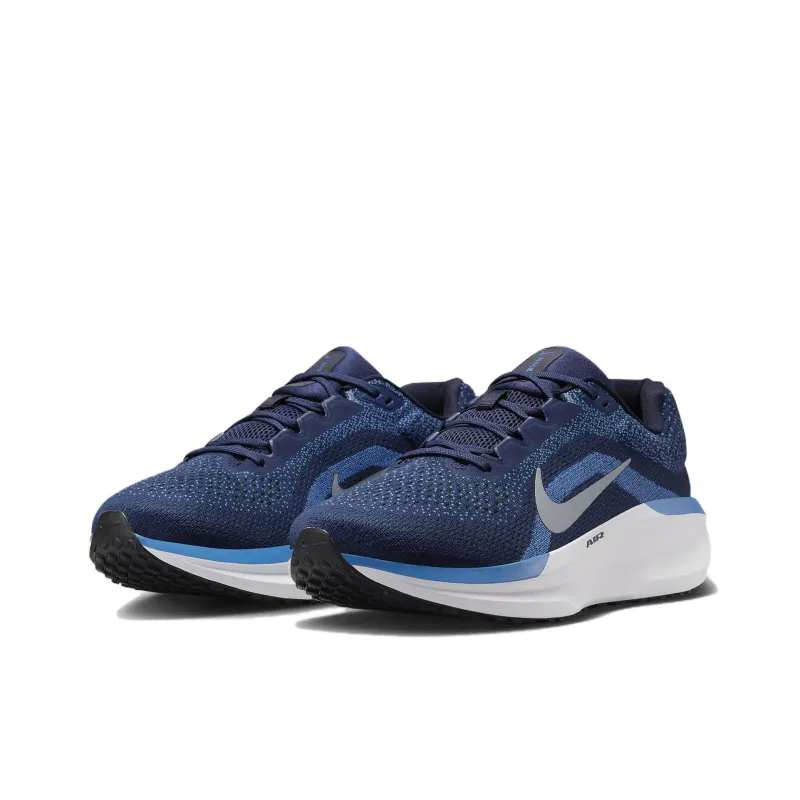 Nike Winflo 11 Midnight Navy Star Blue Dark Obsidian White-2