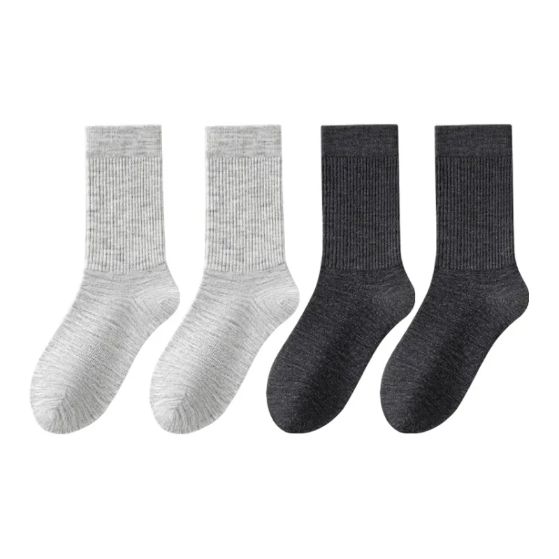 SHIWAJI Mid Calf Socks Women's 4 Pack-10