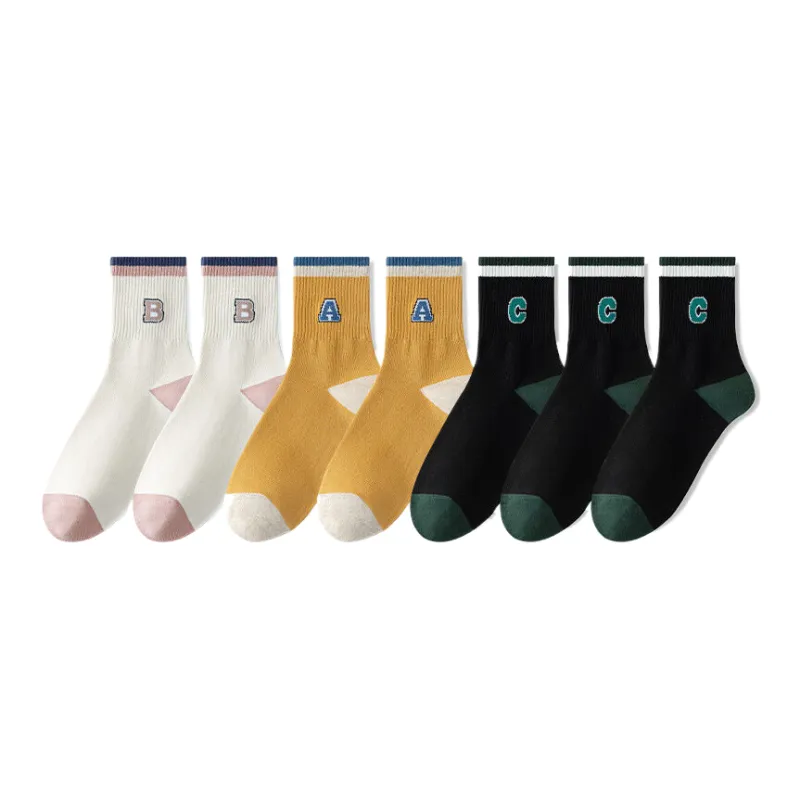 Lan Miao Mid Calf Socks Women's 7 Pack-6