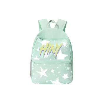 HINY Polyester Mini Backpack Unisex Mint Mambo Color