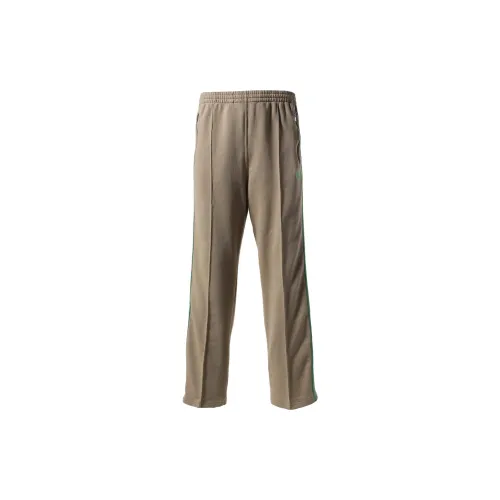 Needles NUBIAN Co-brand Knitted Sweatpants Unisex Khaki